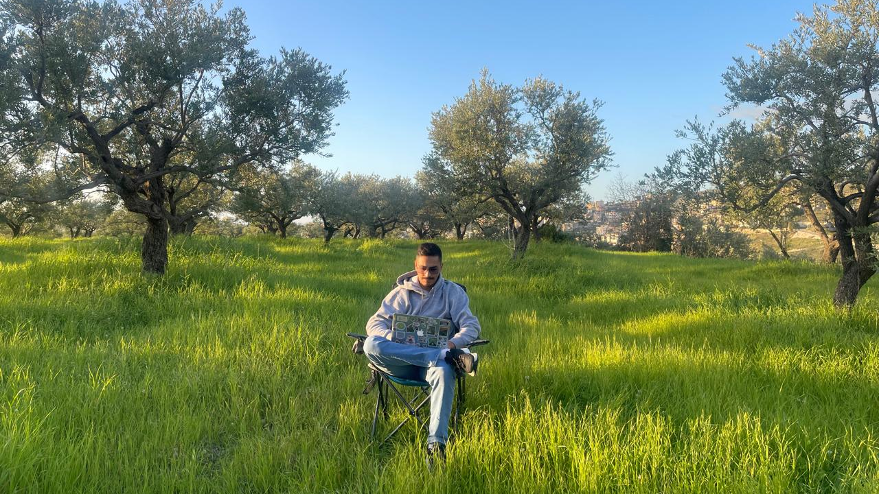 Conding in nature image